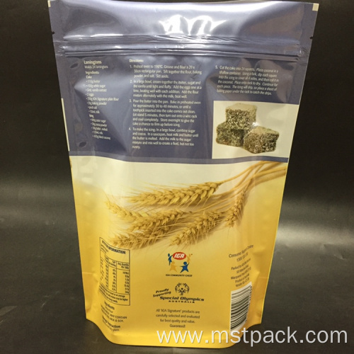 1KG Plastic Doy Pack With Zipper For Flour